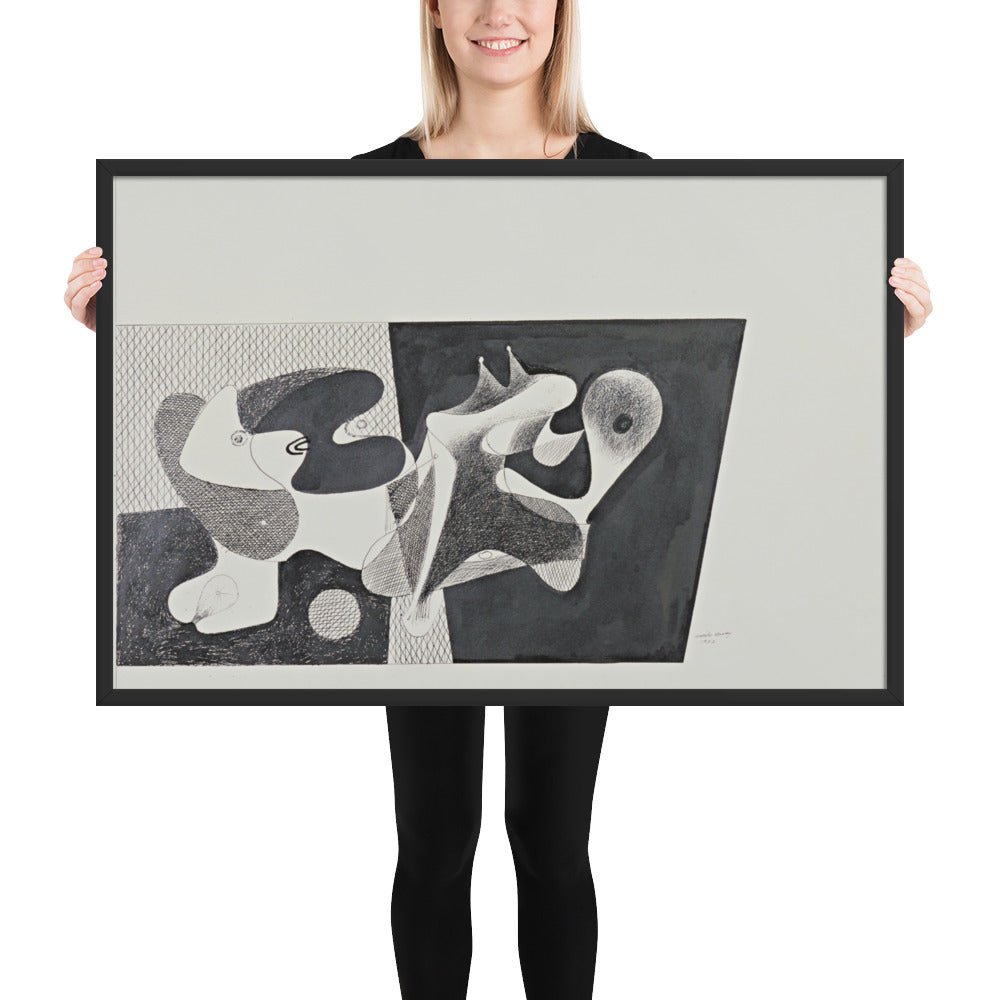 Objects by Arshile Gorky, Framed poster