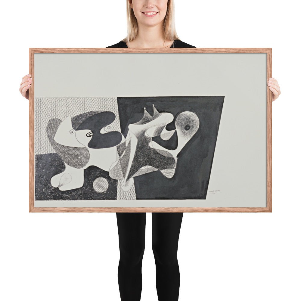 Objects by Arshile Gorky, Framed poster