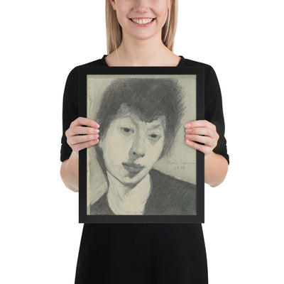 Self-Portrait by Marie Laurencin, Framed poster