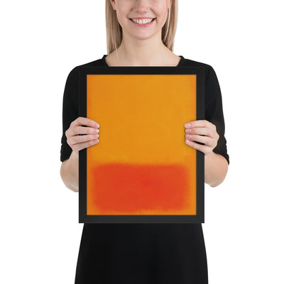 Untitled by Mark Rothko, Framed poster