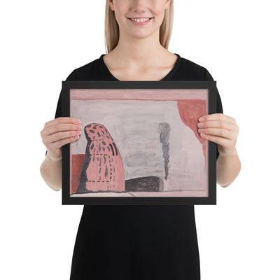 Untitled by Philip Guston, Framed poster