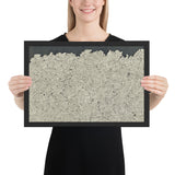 Landscape by Jean Dubuffet, Framed poster