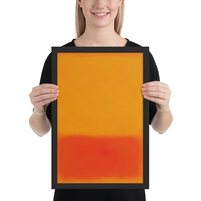 Untitled by Mark Rothko, Framed poster