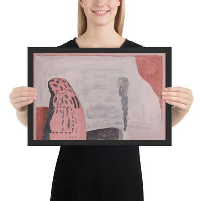 Untitled by Philip Guston, Framed poster