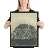 Untitled by Giuseppe Penone, Framed poster