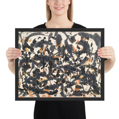 Untitled by Jackson Pollock, Framed poster