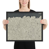 Landscape by Jean Dubuffet, Framed poster