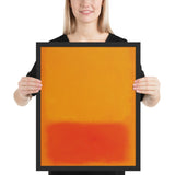 Untitled by Mark Rothko, Framed poster