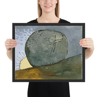 Untitled by Philip Guston, Framed poster