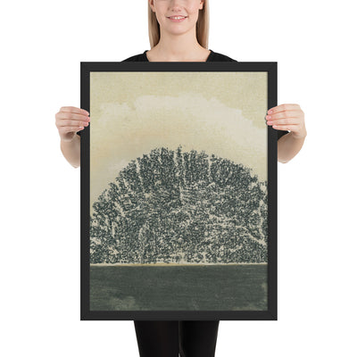 Untitled by Giuseppe Penone, Framed poster