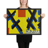 Design for cover of Matisse His Art and His Public by Henri Matisse, Framed poster