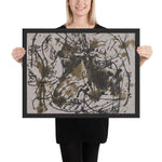 Untitled by Jackson Pollock, Framed poster