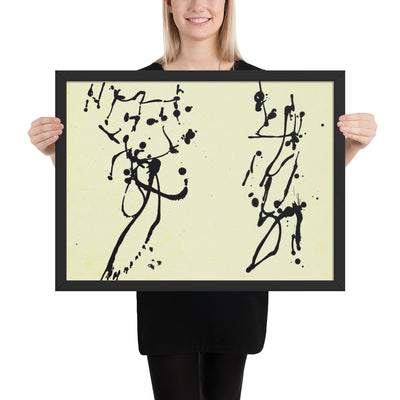 Untitled by Jackson Pollock, Framed poster
