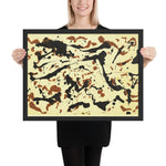 Untitled by Jackson Pollock, Framed poster