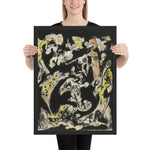 Untitled by Jackson Pollock, Framed poster