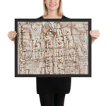 Facade by Jean Dubuffet, Framed poster