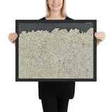 Landscape by Jean Dubuffet, Framed poster