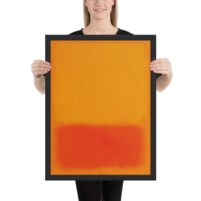 Untitled by Mark Rothko, Framed poster