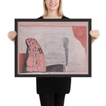 Untitled by Philip Guston, Framed poster