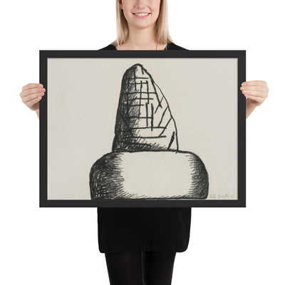 Wrapped by Philip Guston, Framed poster