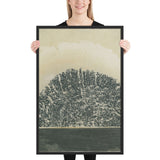 Untitled by Giuseppe Penone, Framed poster