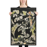 Untitled by Jackson Pollock, Framed poster