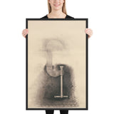 Untitled from Untitled Tool Series by Jim Dine, Framed poster