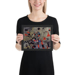 The Escape Ladder by Joan Miró, Framed poster