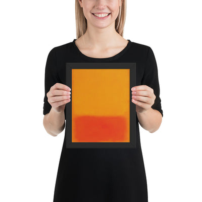 Untitled by Mark Rothko, Framed poster