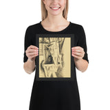 Nude Woman, Standing by Pablo Picasso, Framed poster