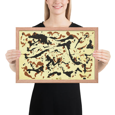 Untitled by Jackson Pollock, Framed poster