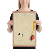 Untitled by Joan Miró, Framed poster