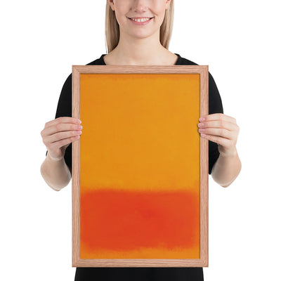 Untitled by Mark Rothko, Framed poster