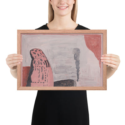 Untitled by Philip Guston, Framed poster