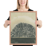 Untitled by Giuseppe Penone, Framed poster