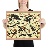 Untitled by Jackson Pollock, Framed poster
