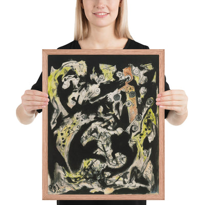 Untitled by Jackson Pollock, Framed poster