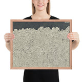 Landscape by Jean Dubuffet, Framed poster