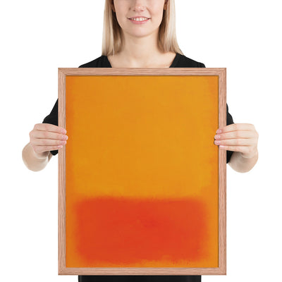 Untitled by Mark Rothko, Framed poster