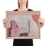 Untitled by Philip Guston, Framed poster