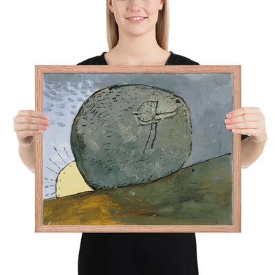 Untitled by Philip Guston, Framed poster