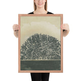 Untitled by Giuseppe Penone, Framed poster