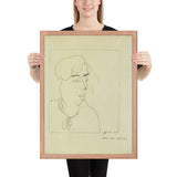 Yvonne Landsberg by Henri Matisse, Framed poster