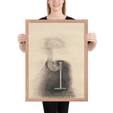 Untitled from Untitled Tool Series by Jim Dine, Framed poster