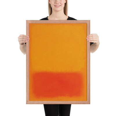 Untitled by Mark Rothko, Framed poster