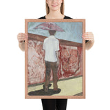 Lapeyrouse Wall by Peter Doig, Framed poster