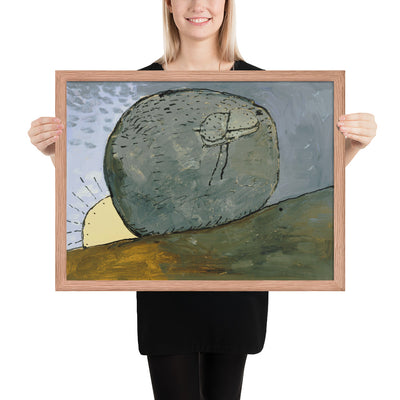 Untitled by Philip Guston, Framed poster