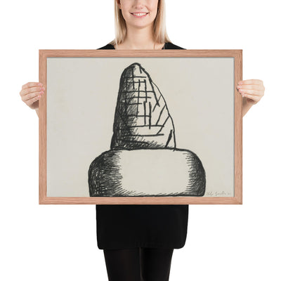 Wrapped by Philip Guston, Framed poster