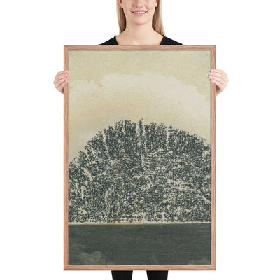 Untitled by Giuseppe Penone, Framed poster