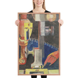 Study for Man and Machine by Hannah Höch, Framed poster